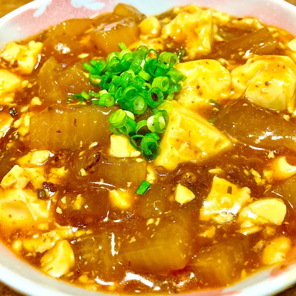 麻婆大根豆腐🍀餡はキツめにね🤗💕|まいりさん