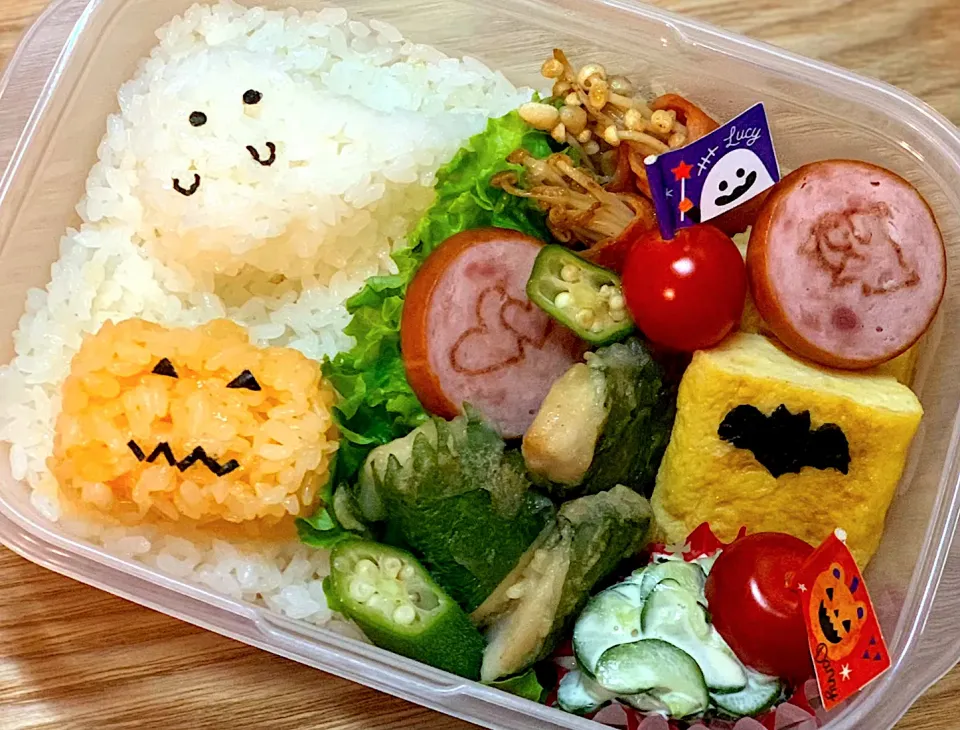 Snapdishの料理写真:旦那のお弁当⭐︎|kanmamamaさん