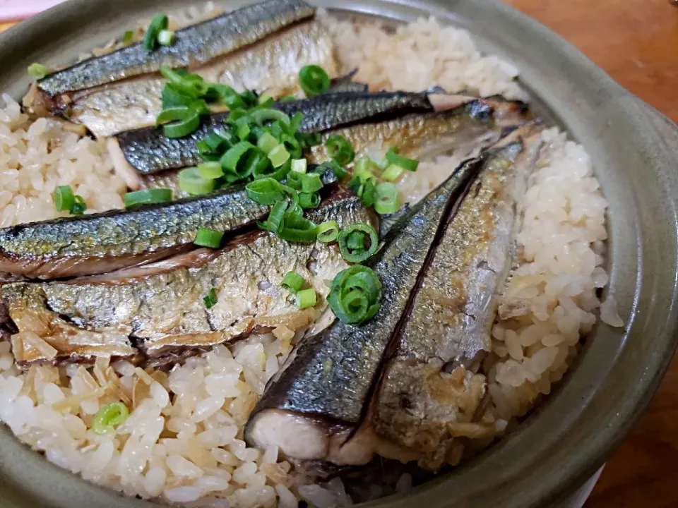 秋刀魚炊き込みご飯☆|けんさん