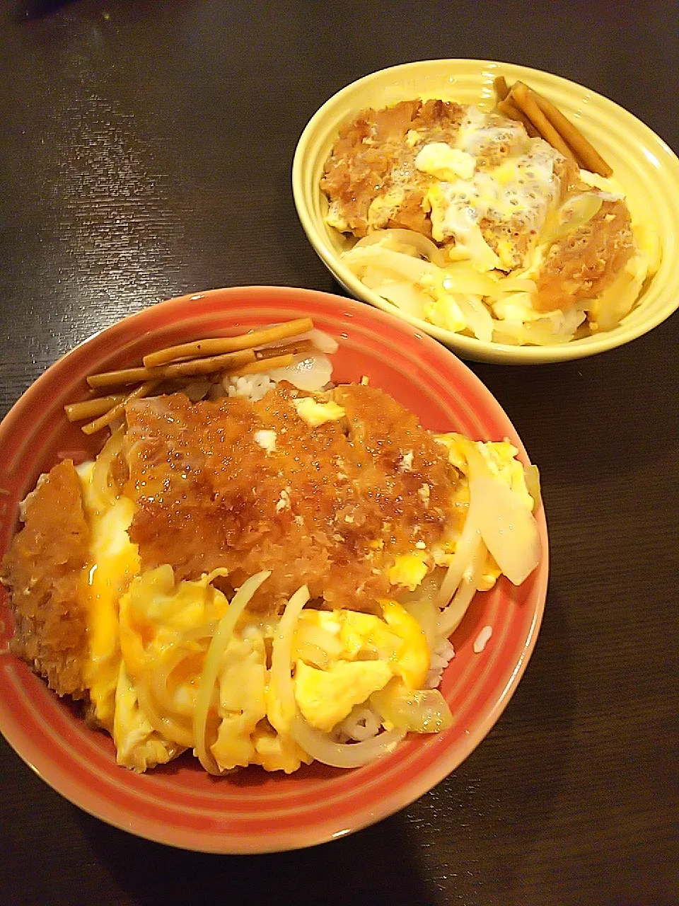 息子置き弁🍱カツ丼|Rieさん