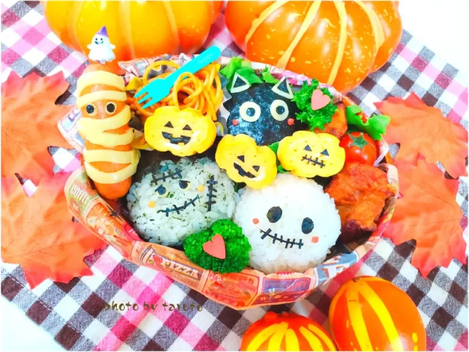 もうすぐHalloween🎃🍭🦇弁当～😋🍴|taruto⭐️さん