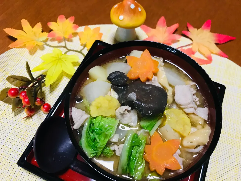 Snapdishの料理写真:「うまいもんだよカボチャのほうとう」|バシュランさん