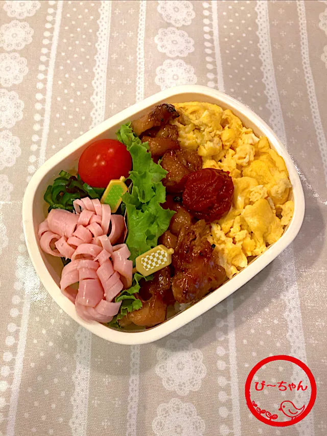 Snapdishの料理写真:次女☆専門学生弁当😅75日目|☆ぴ〜ちゃん☆さん