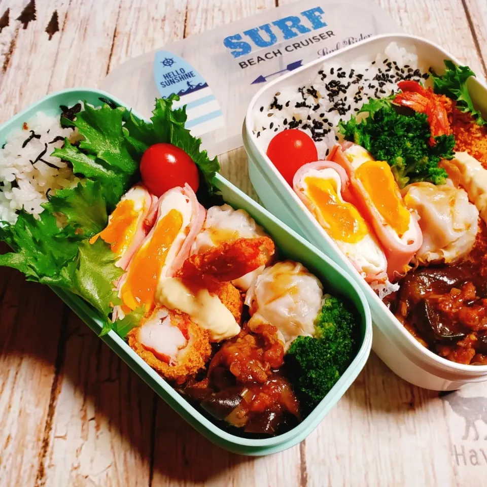 Snapdishの料理写真:☺️エビフライ＆焼売弁当☺️
2020・10/26|Laniさん