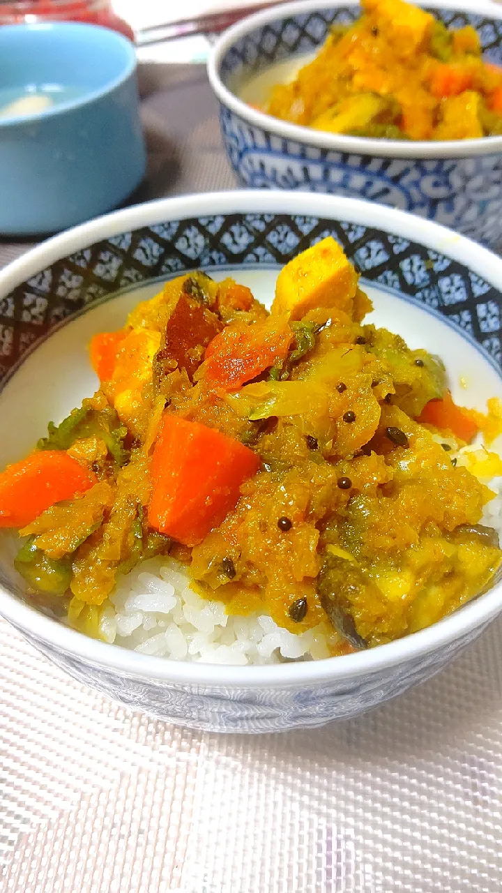 お蕎麦屋さんの和風メカジキカレー|rieuさん