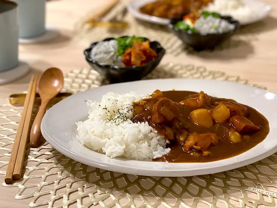 チキンカレー|ひろさんとゆりさんさん