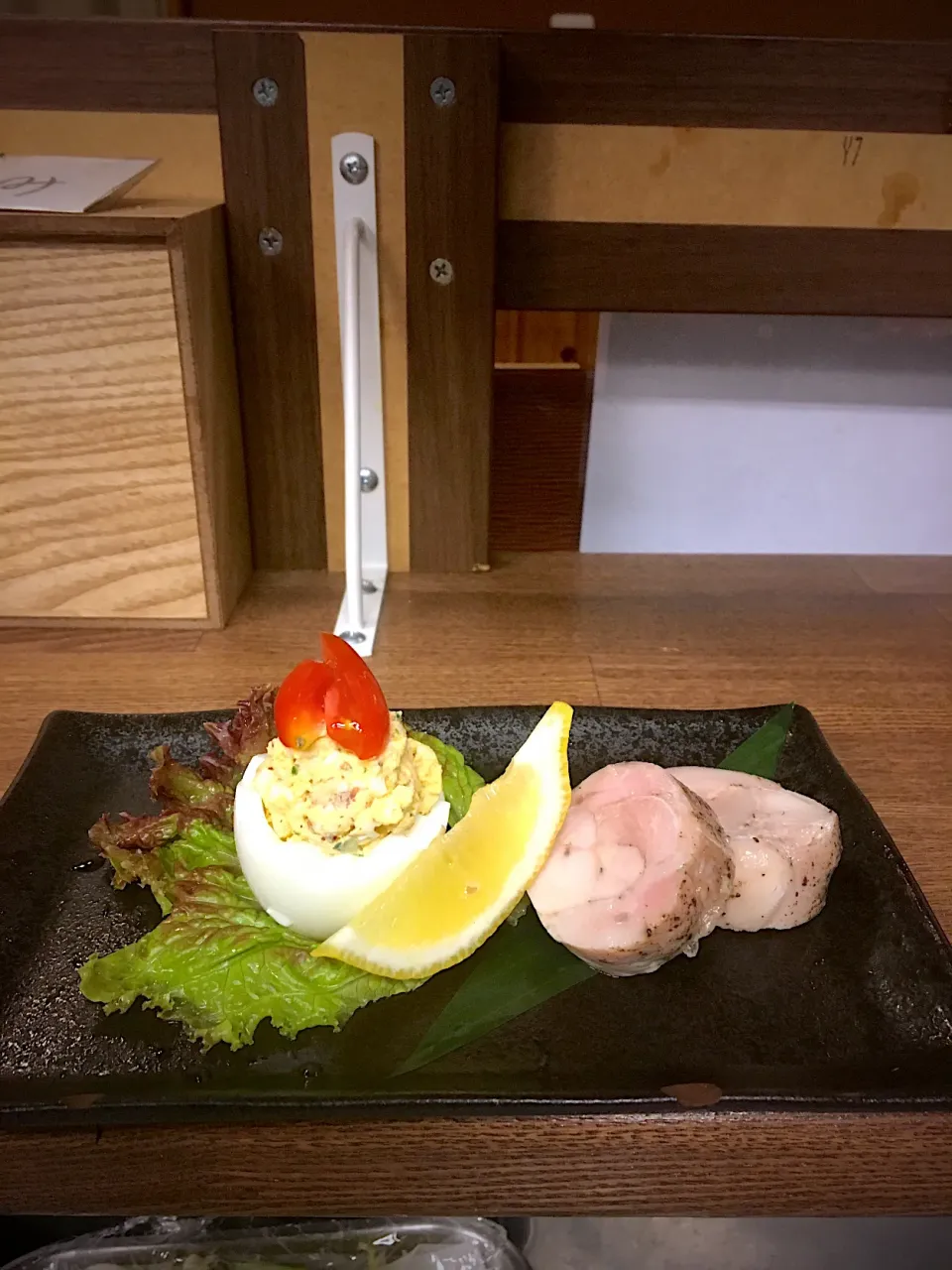 鶏ハム・エッグサラダ🥗|長谷川 友美さん