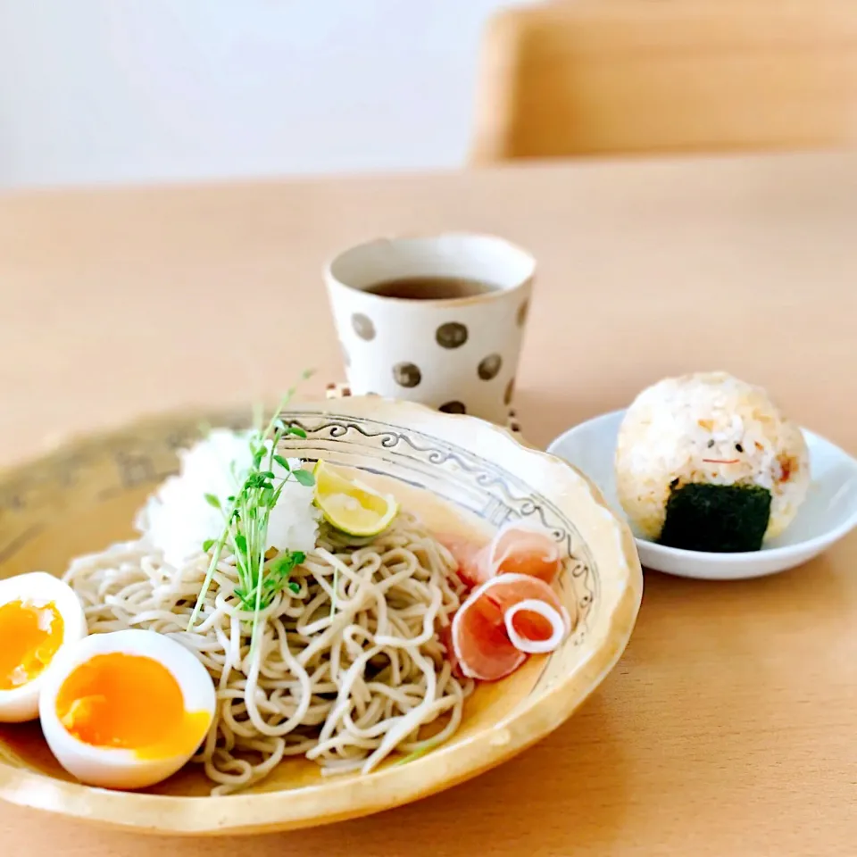 Snapdishの料理写真:気分は　お蕎麦定食|FIKA789さん