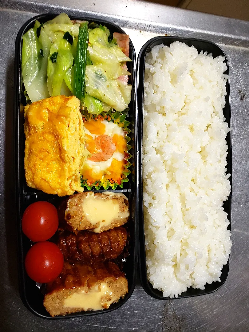 チーズハンバーグ弁当|友美さん