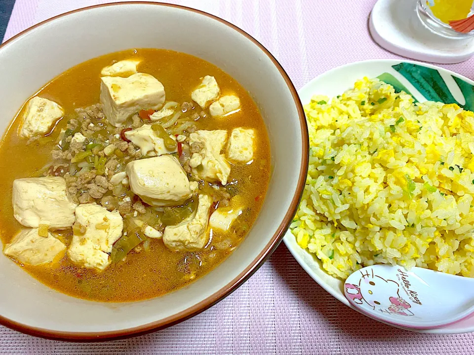 麻婆ラーメン&チャーハン|めぐみんさん