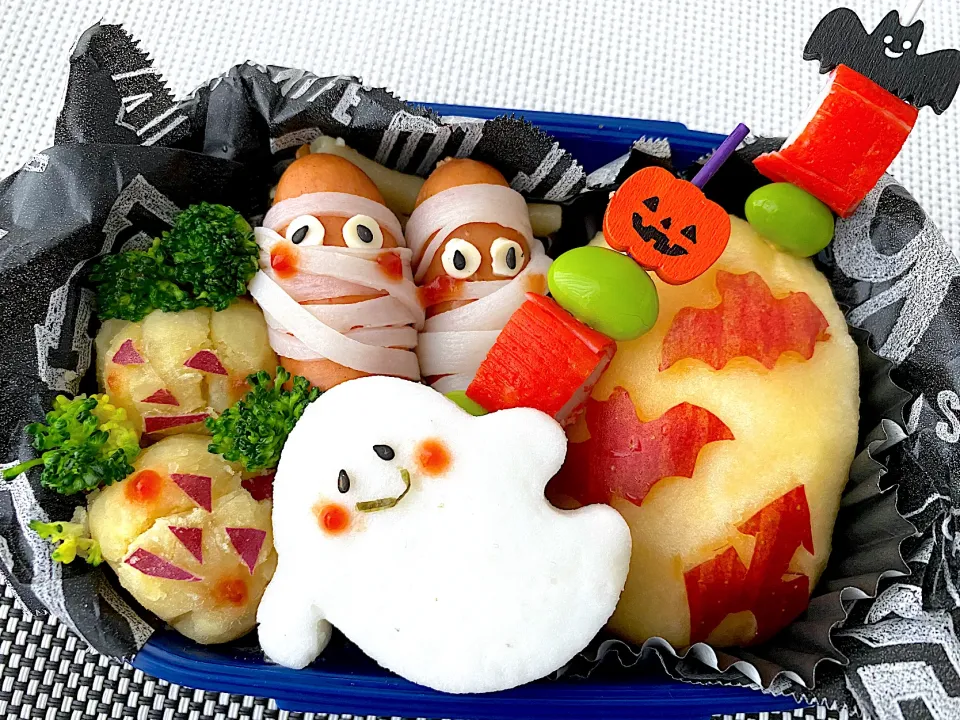 Snapdishの料理写真:ハロウィーン弁当🎃|Sugarさん