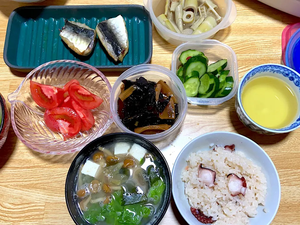 実家で朝食〜🍚🥢|「蘭」さん