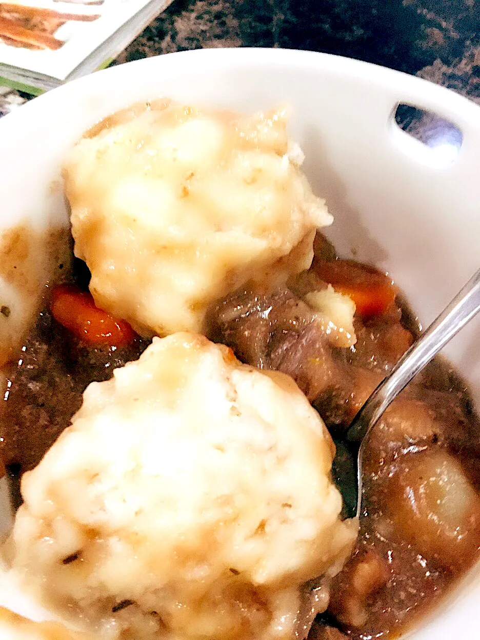 Stew and dumplings|ninja kittyさん