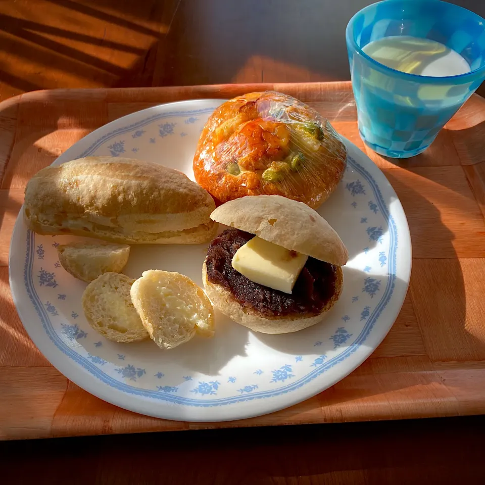 山本真希さんの料理 あんバタフランス&ミルクフランス🇫🇷🗼|ももさん