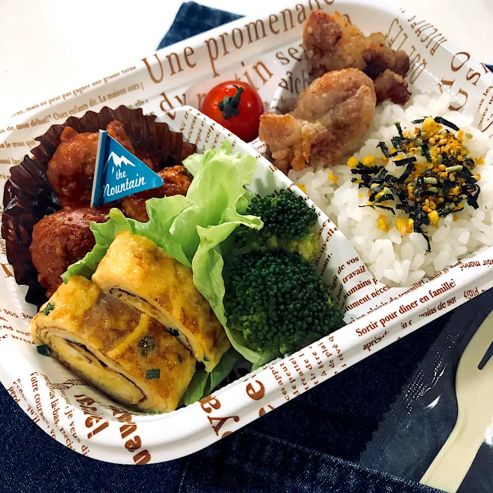 小学男子お弁当🍱♡|AKUBI*:ஐ(●˘͈ ᵕ˘͈)さん