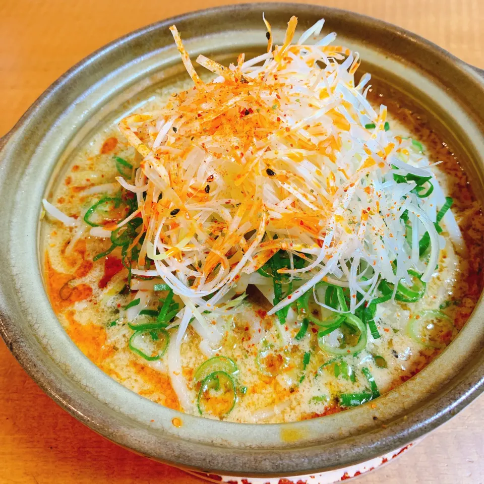 土鍋ごま味噌ラーメン|中華蕎麦 銀時さん