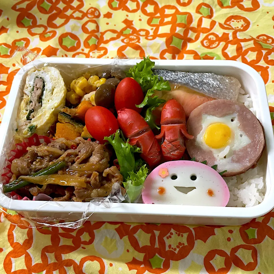 Snapdishの料理写真:2020年10月28日　オレ弁当♪|クッキングおやぢさん