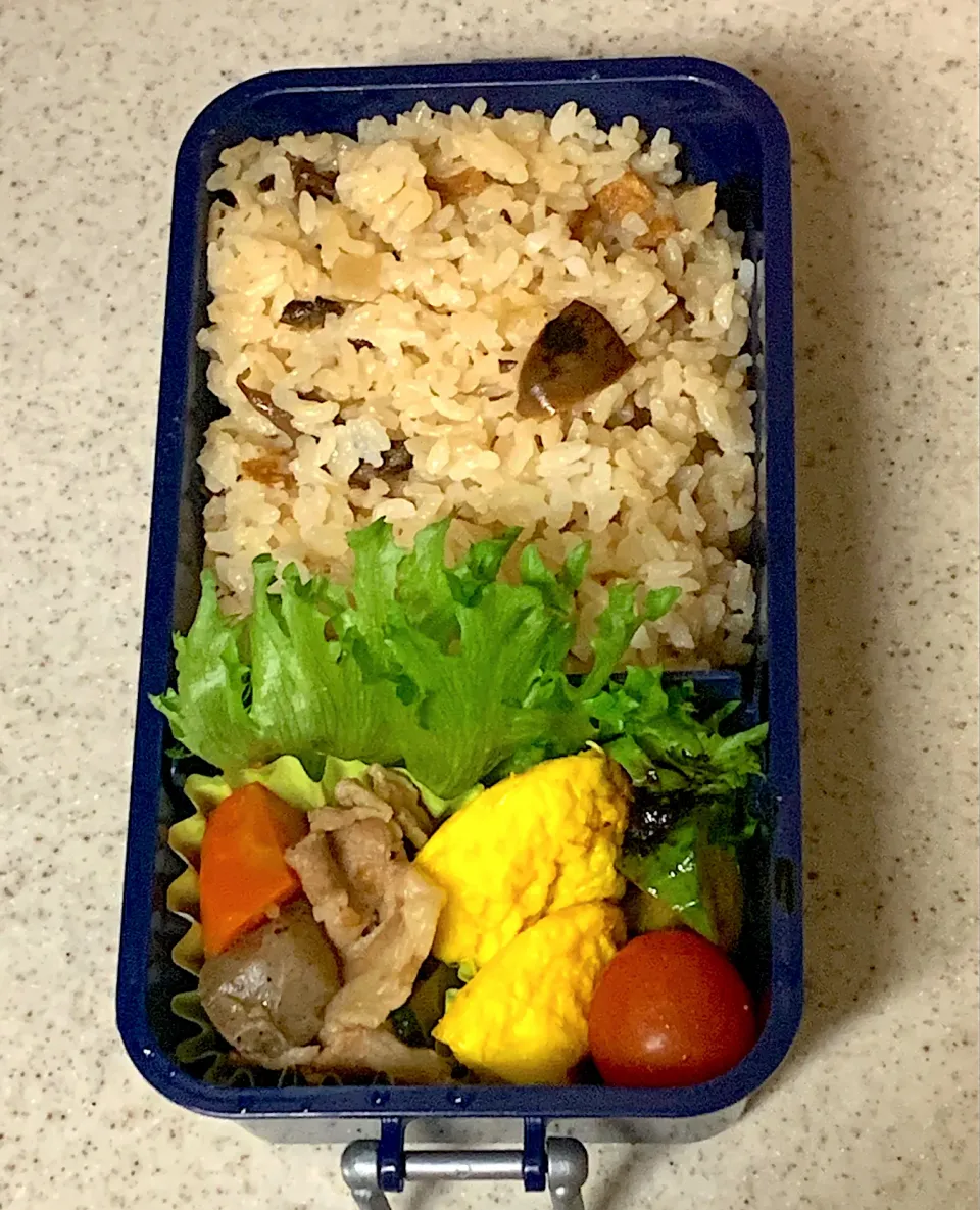 松茸ご飯弁当|besさん