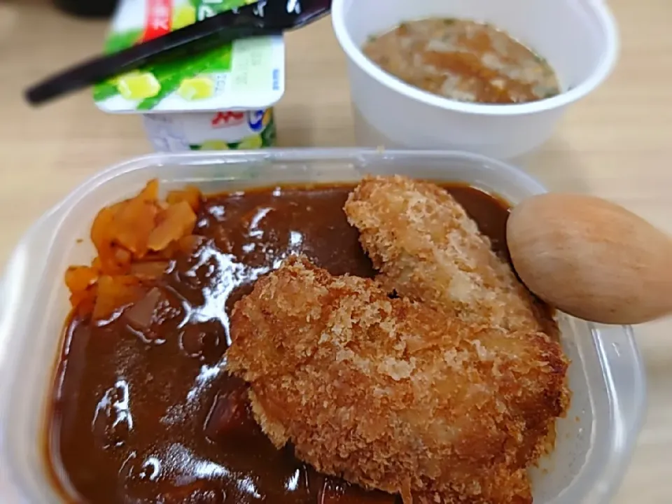 Snapdishの料理写真:★今日のお弁当★
☆ヒレカツカレー|☆Chieco☆さん