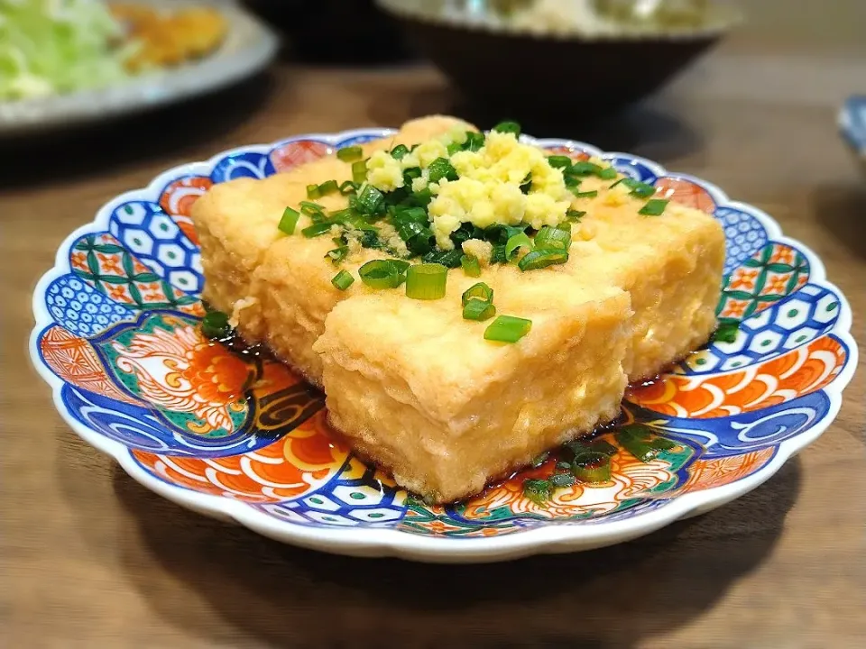 厚揚げ　生姜醤油|古尾谷りかこさん