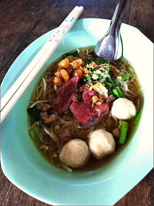 Noodles with Beef Soup|Sasitorn Baipongさん