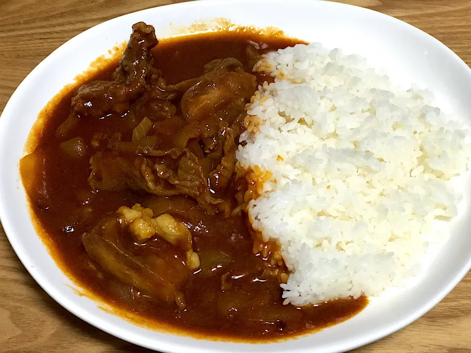 ☆牛すじカレーライス|まぁたんさん