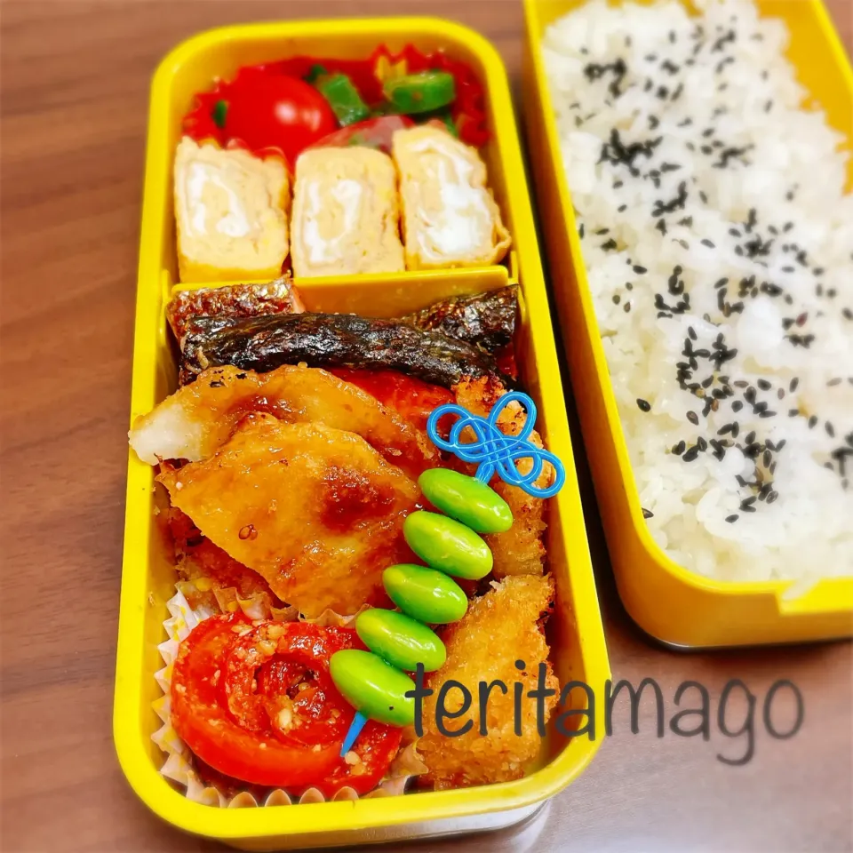 Snapdishの料理写真:お弁当|teritamagoさん