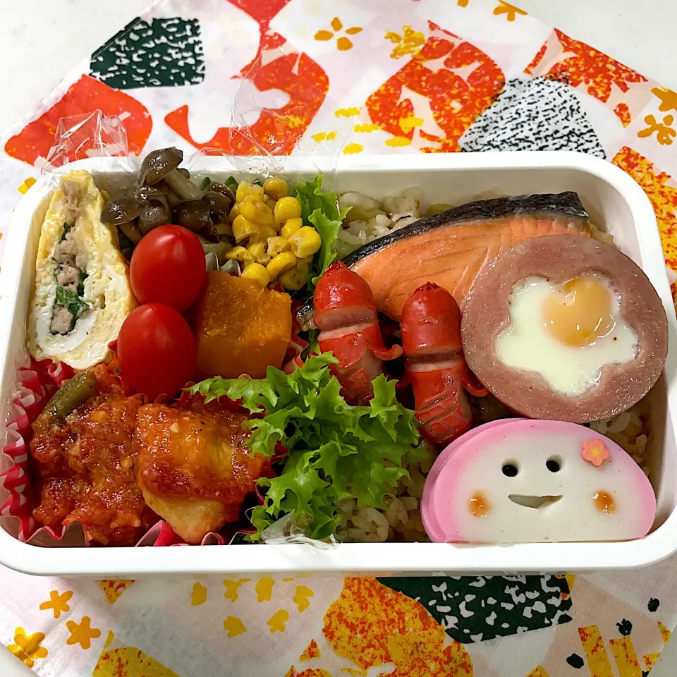 Snapdishの料理写真:2020年10月29日　オレ弁当♪|クッキングおやぢさん