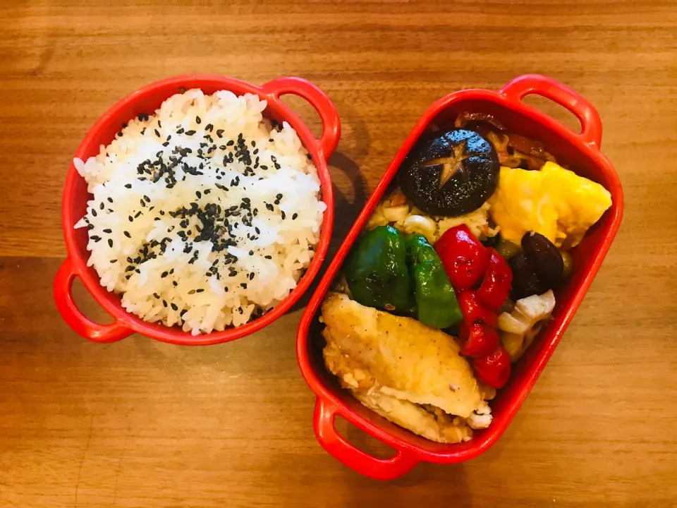 20201029🍱今日の旦那さん弁当🍱|akiyo22さん