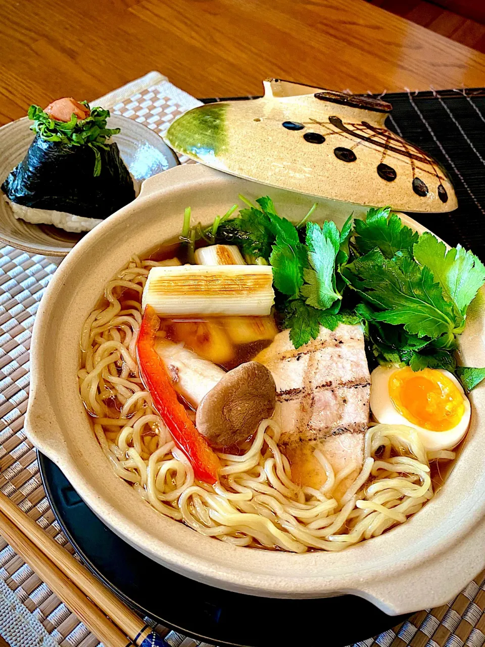 《めかじき料理 第四弾🌟》焼きネギと焼きめかじきで、ねぎま風ラーメン❣️|paaruさん