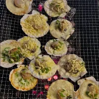 Roasting clams|up0516さん