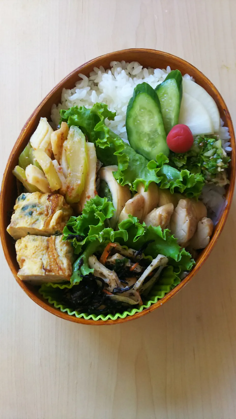 Snapdishの料理写真:わっぱ弁当|Noriko Sakaiさん