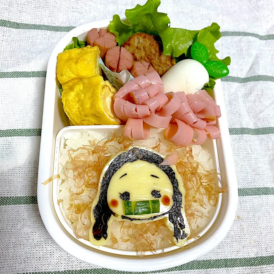 禰豆子弁当|おさつさん