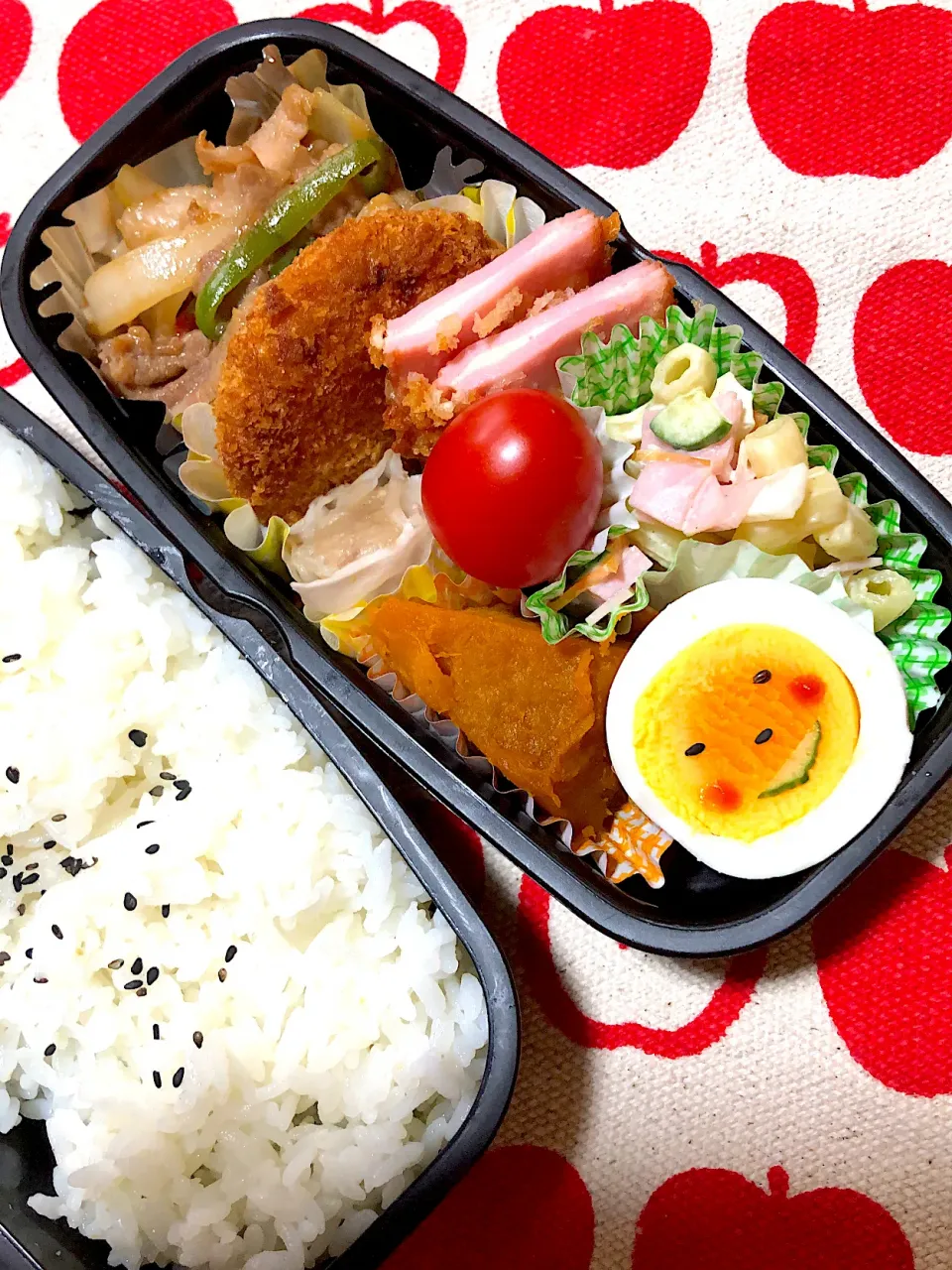 旦那さんのお弁当😋🍴🍱♬*|苺milkさん