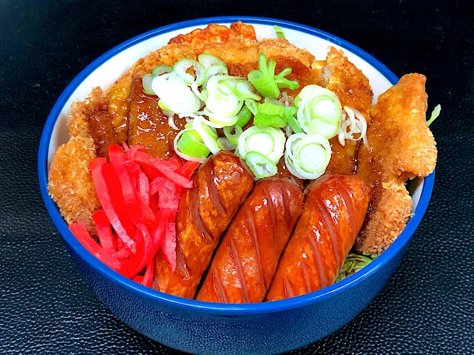 ソースカツ唐丼|まちゃさん