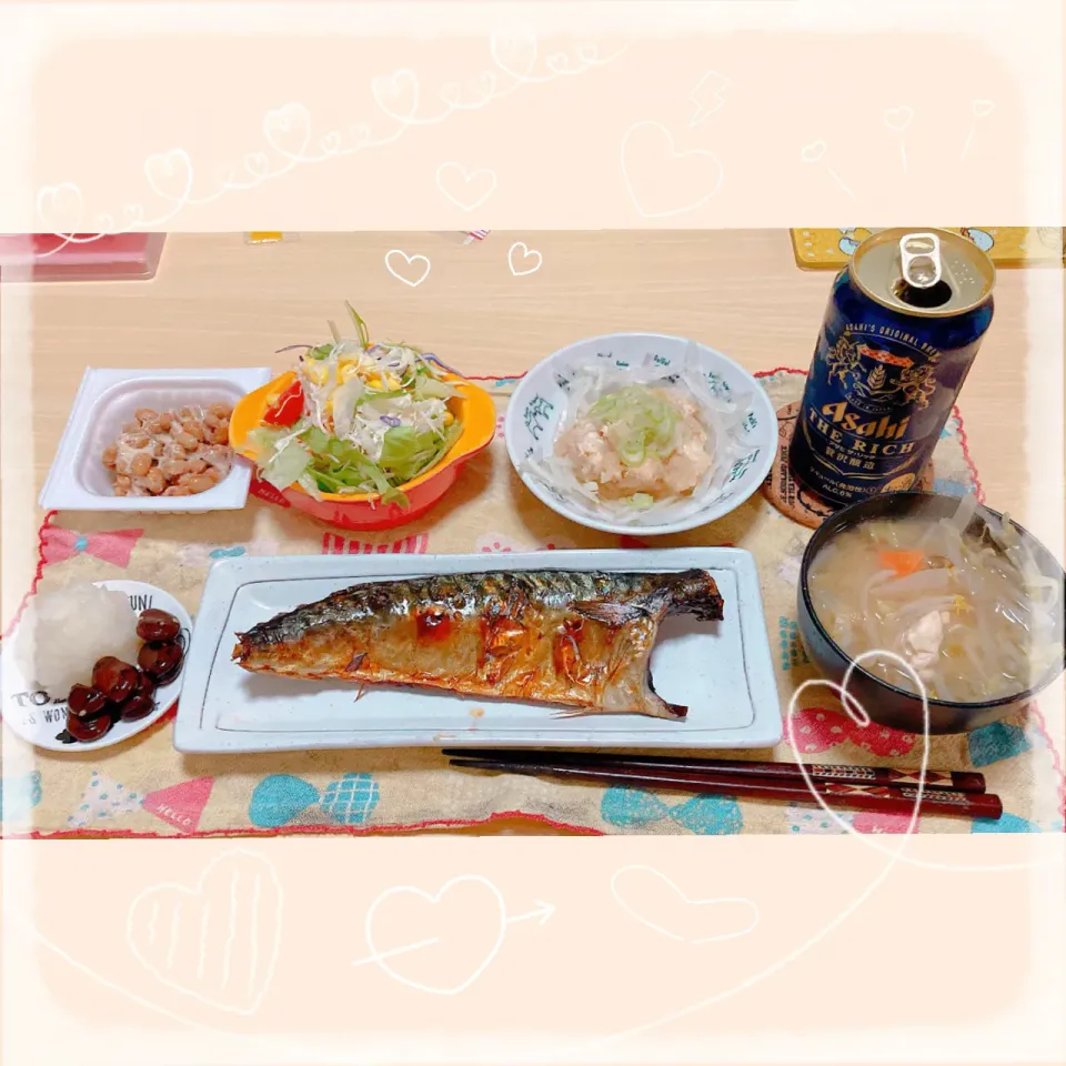 １０／２９ ｔｈｒ 晩ごはん🍴＊○°|rinaronarさん