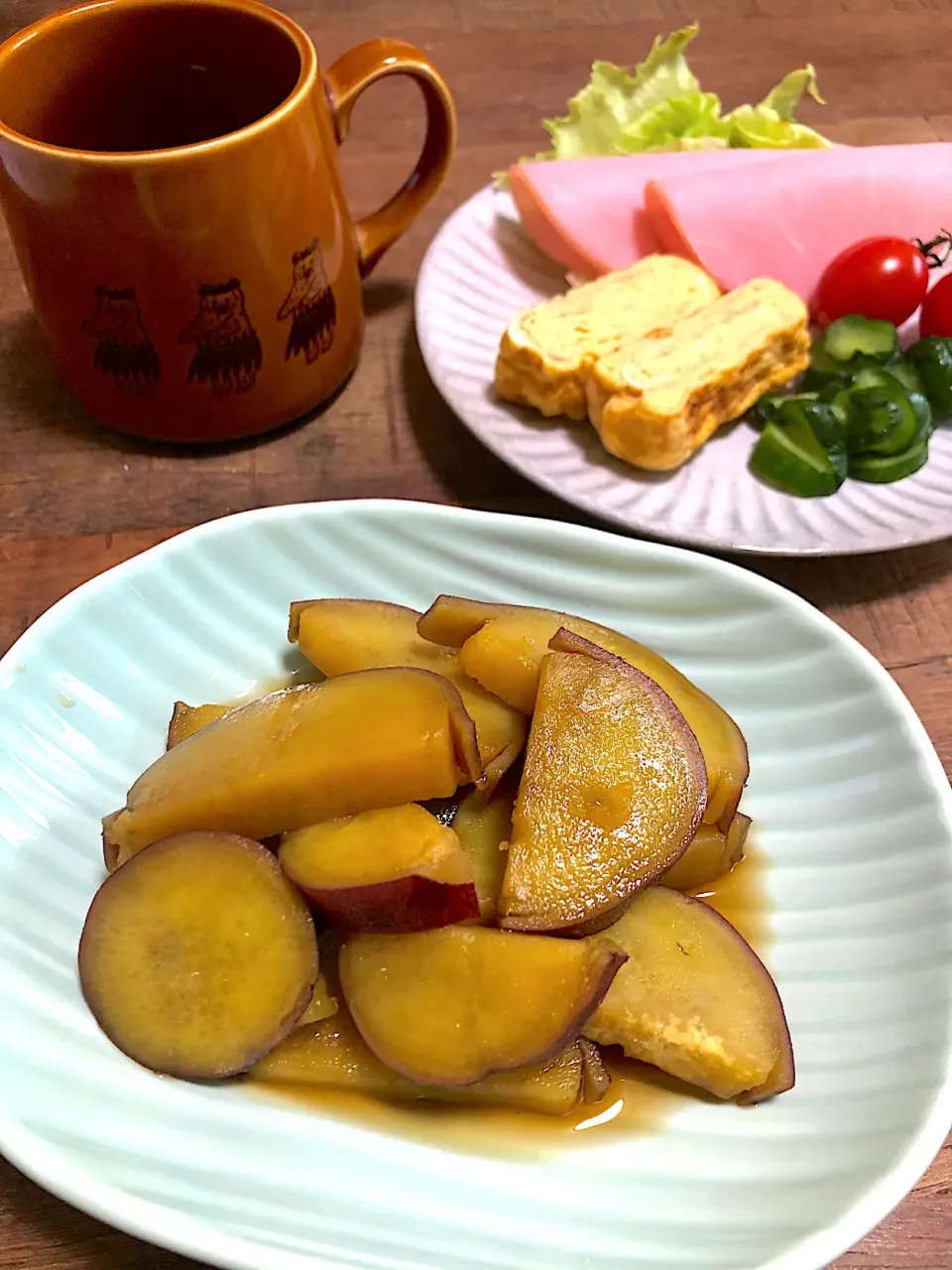 さつまいもの甘露煮😊|ひまさくさん