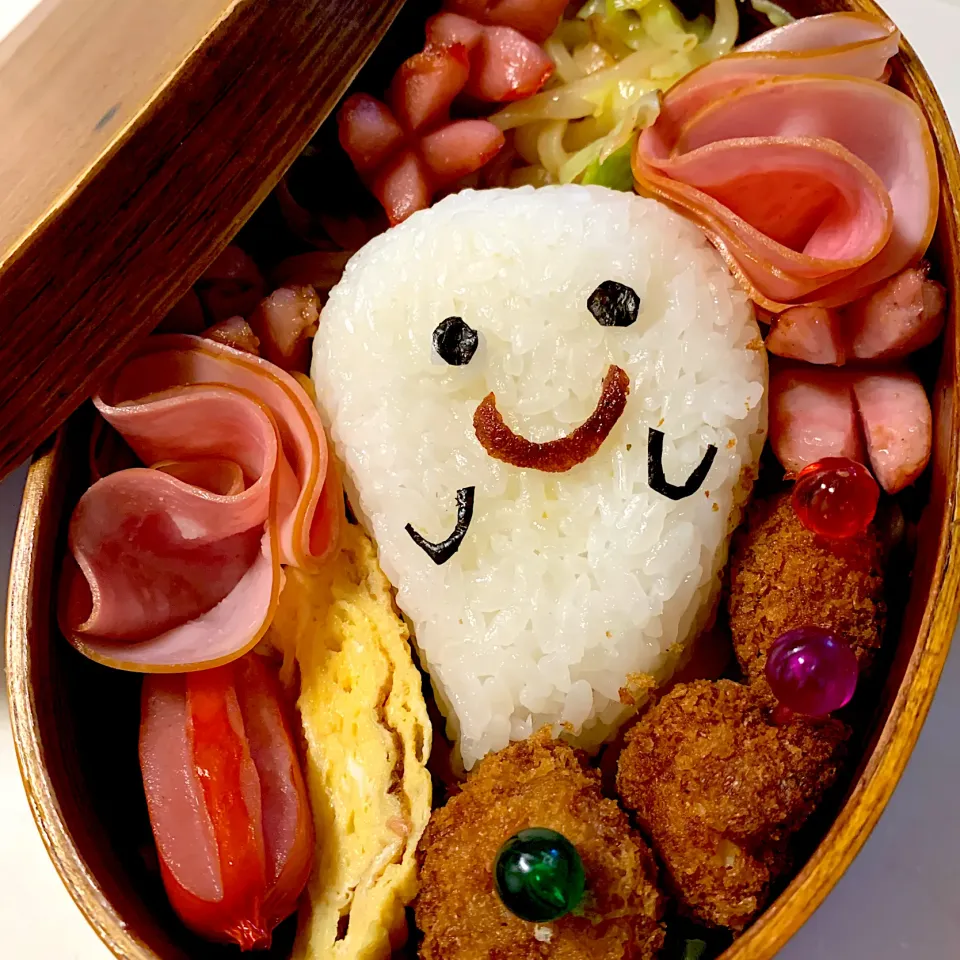 ハロウィンおにぎり弁当|あささん