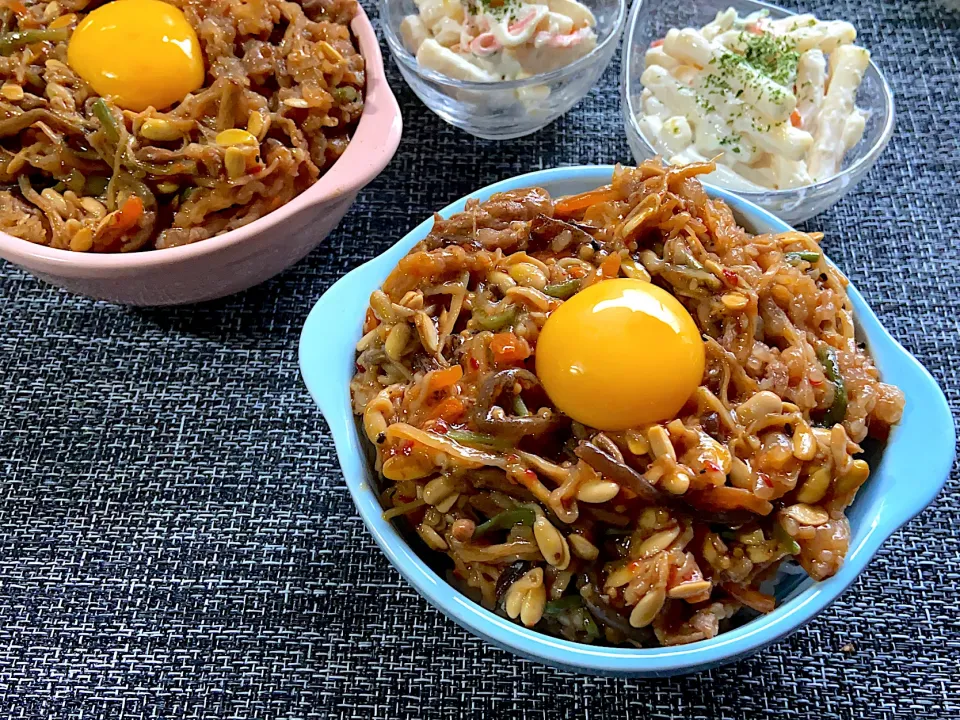 ビビンバ丼|ママちんさん