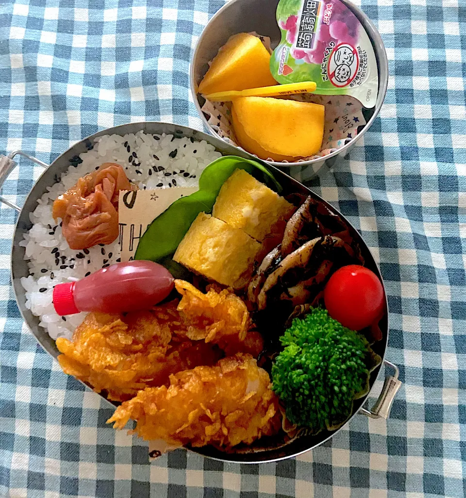 Snapdishの料理写真:今日のお弁当|りんご✖️2さん