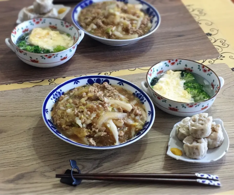 麻婆春雨＆焼売～お昼|チムニーさん