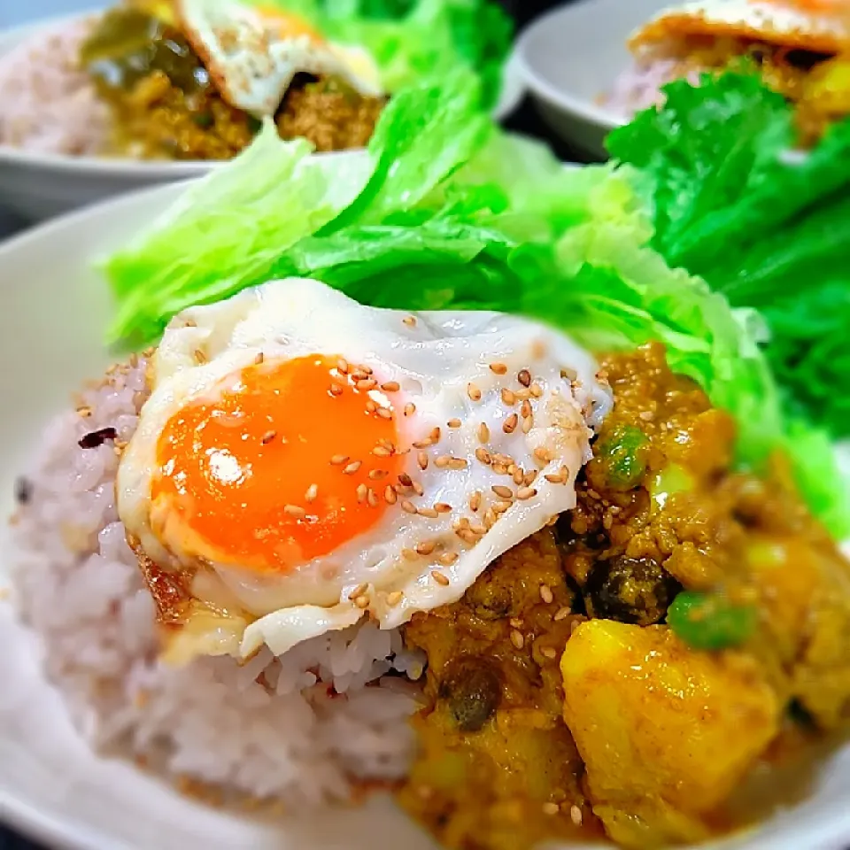 じゃが芋入り
    ココナッツキーマカレー～♪♪|砂糖味屋キッチンさん