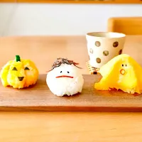 明日は　ハロウィン🎃　な　おにぎり