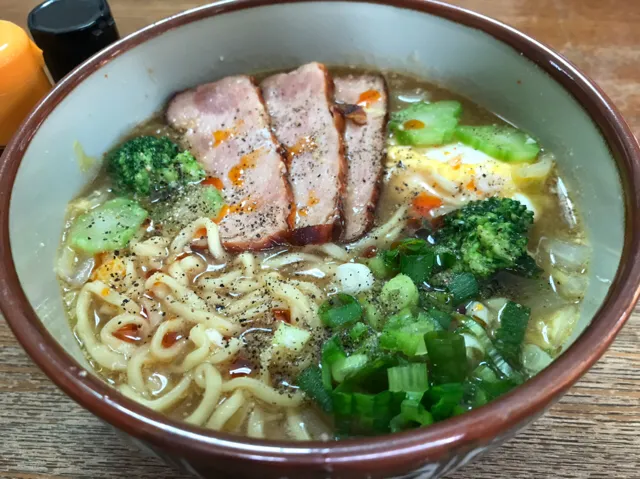 マルちゃん正麺🍜、味噌味❗️ d(*・ω・*)b♪ ✨|サソリさん