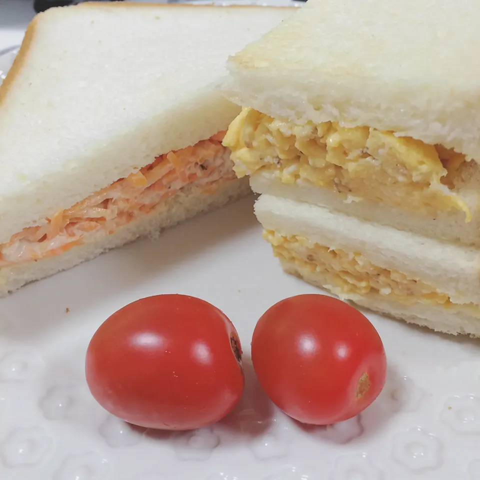 Snapdishの料理写真:サンドイッチ🥪|waiwaiさん