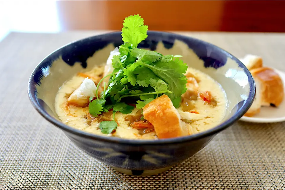 鹹豆漿（シェントウジャン）昼ごはん仕様|かおるさん