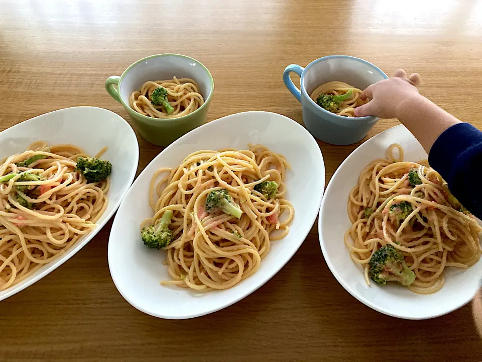 Snapdishの料理写真:＊たらこバターミルクパスタ🍝＊|＊抹茶＊さん