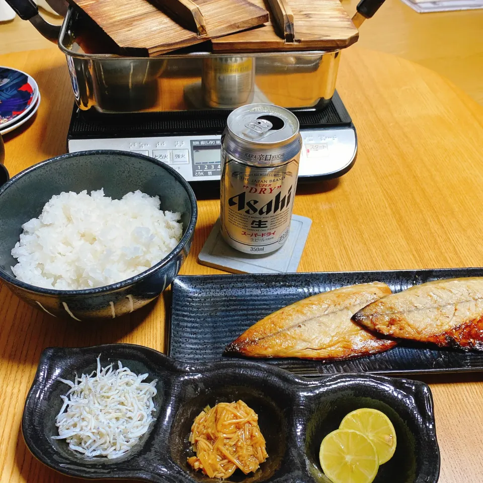 ‪‪おでん🍢
‪‪大根おろし
‪‪鯖の醤油干し、釜揚げしらす、なめ茸|naoさん