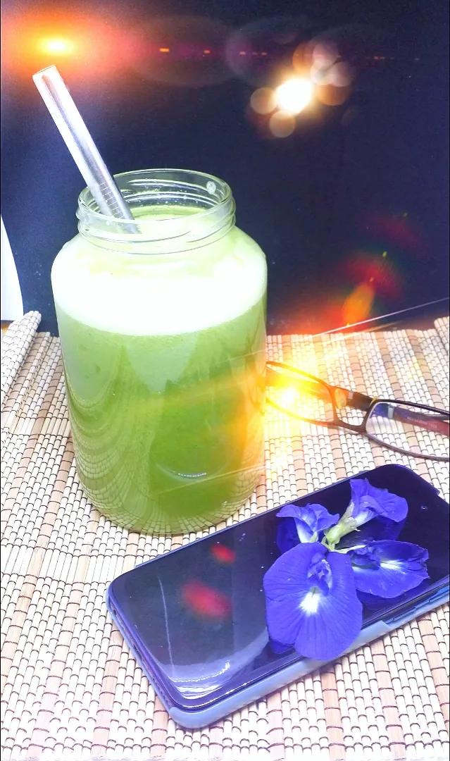 Cucumber and lime juice.|Priyamayaさん