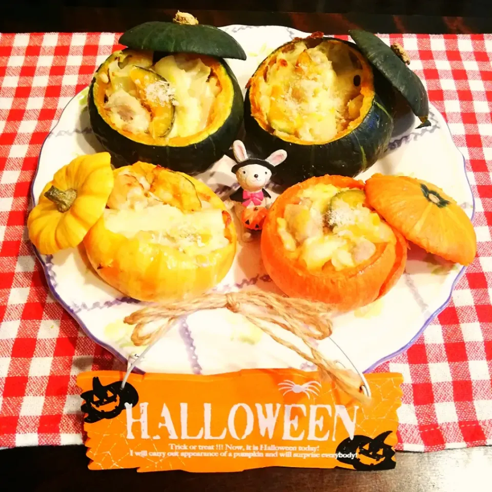 かぼちゃのグラタン🎃|naonaomimichanさん